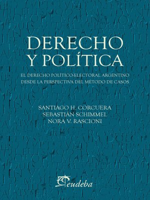 cover image of Derecho y política